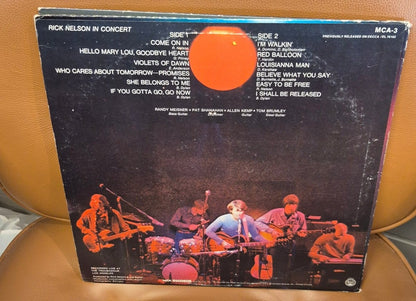Rick Nelson - In Concert (Vinyl LP, MCA - 3) - BØR BØRSONS BRUKTHANDEL