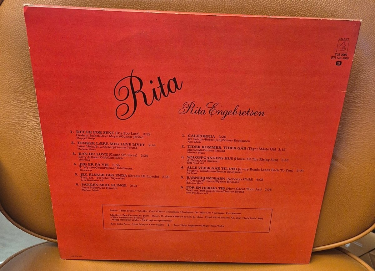 Rita (Rita Engebretsen) - BØR BØRSONS BRUKTHANDEL