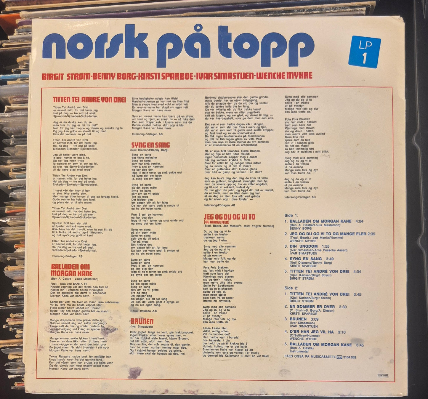 Norsk På Topp (LP, Karussell Gold-Serie, 1973)
