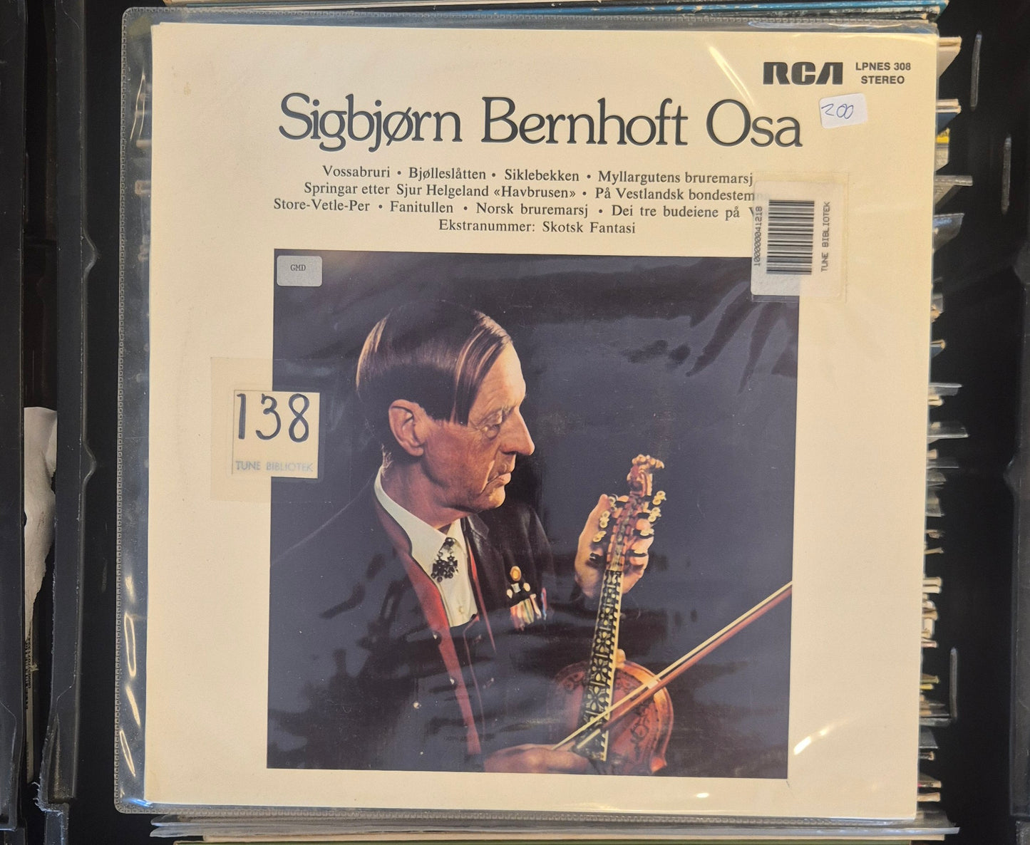 Sigbjørn Bernhoft Osa (RCA LPNES 308) LP