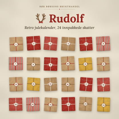 Retro julekalender: 24 innpakkede skatter