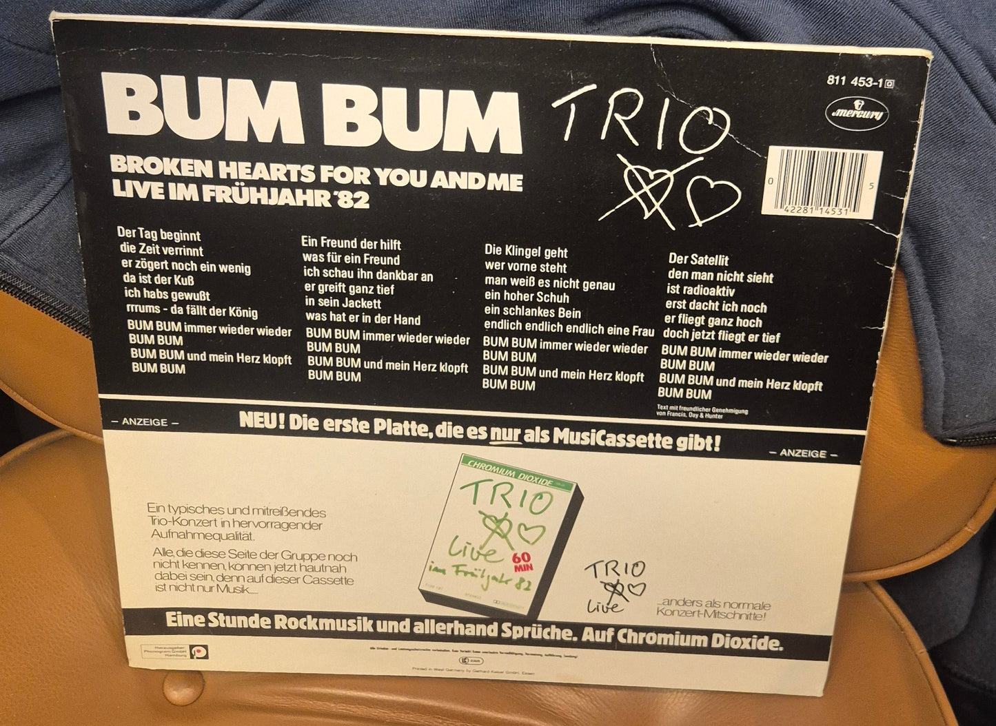 Trio – Bum Bum (12" Maxi-Single)