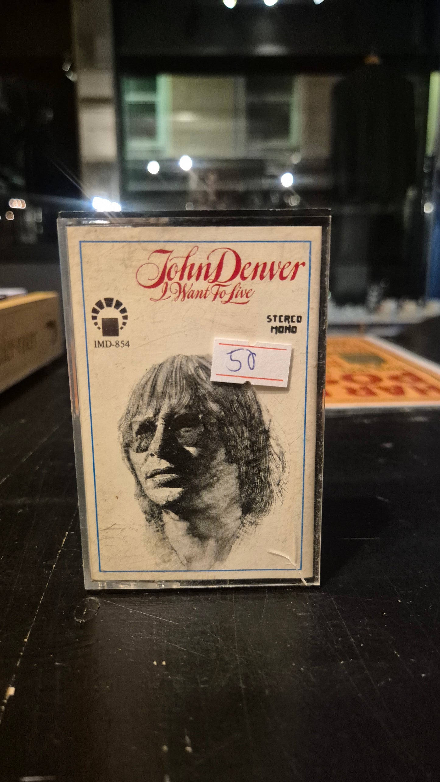 John Denver - I Want to Live (Kassett, IMD-854)