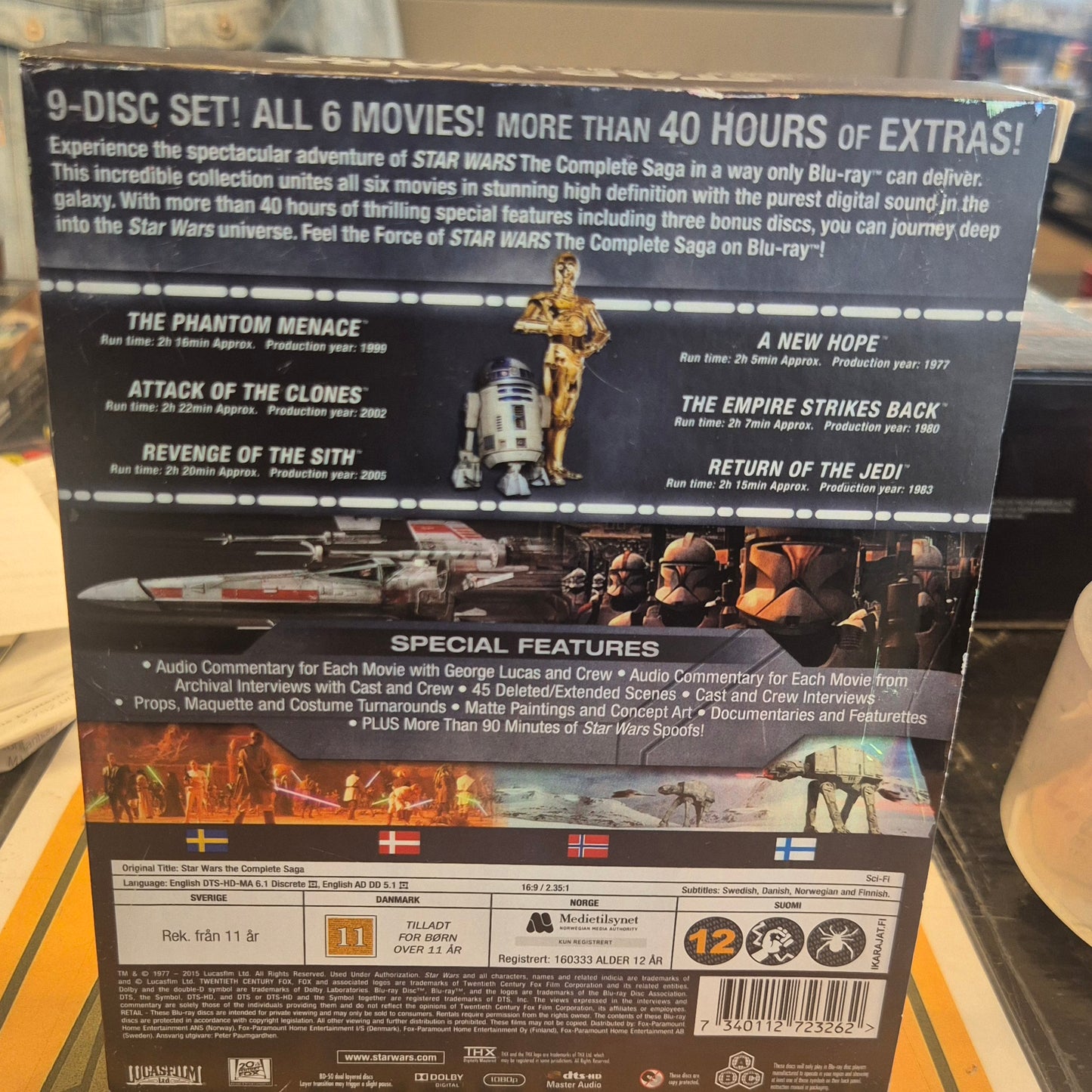 Star Wars: The Complete Saga (Blu-ray)