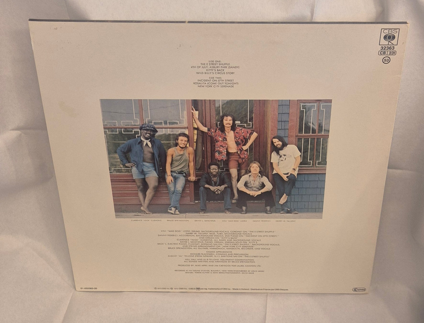 Bruce Springsteen - The Wild, the Innocent & the E Street Shuffle LP