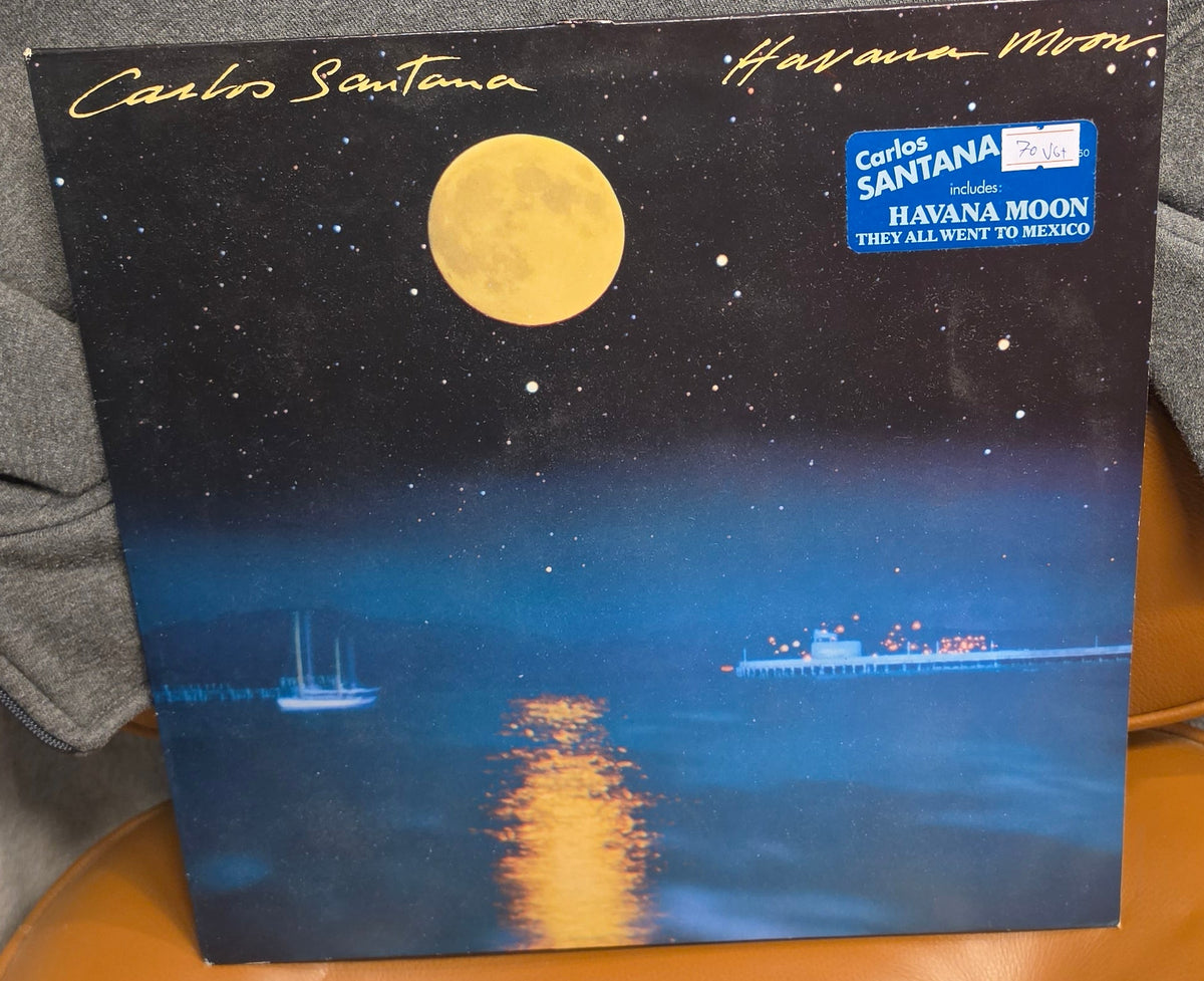 Carlos Santana – Havana Moon LP 1983 CBS (VG+)
