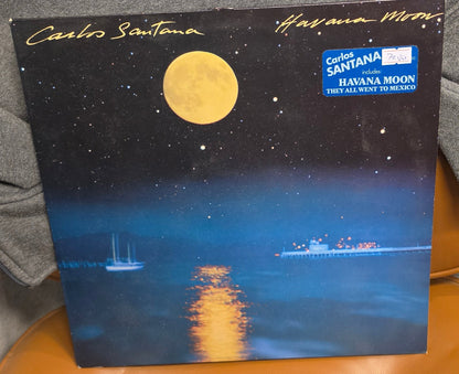 Carlos Santana – Havana Moon LP 1983 CBS (VG+)