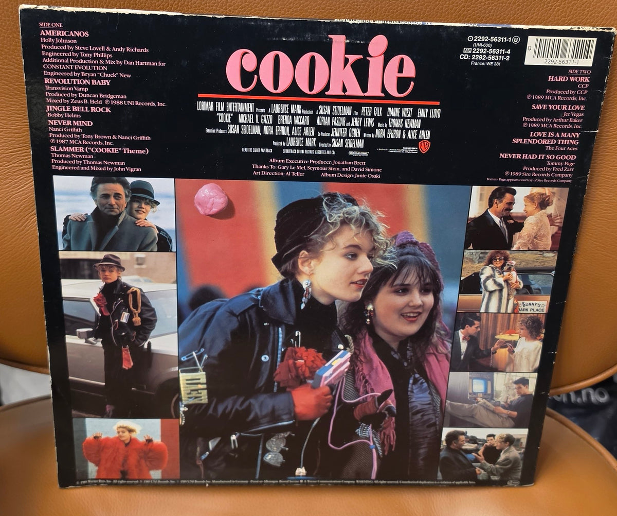 Cookie – Original Motion Picture Soundtrack (Vinyl LP, europeisk pressing, 1989)
