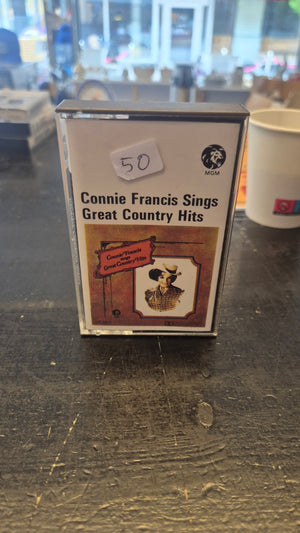 Connie Francis Sings Great Country Hits (Kassett)