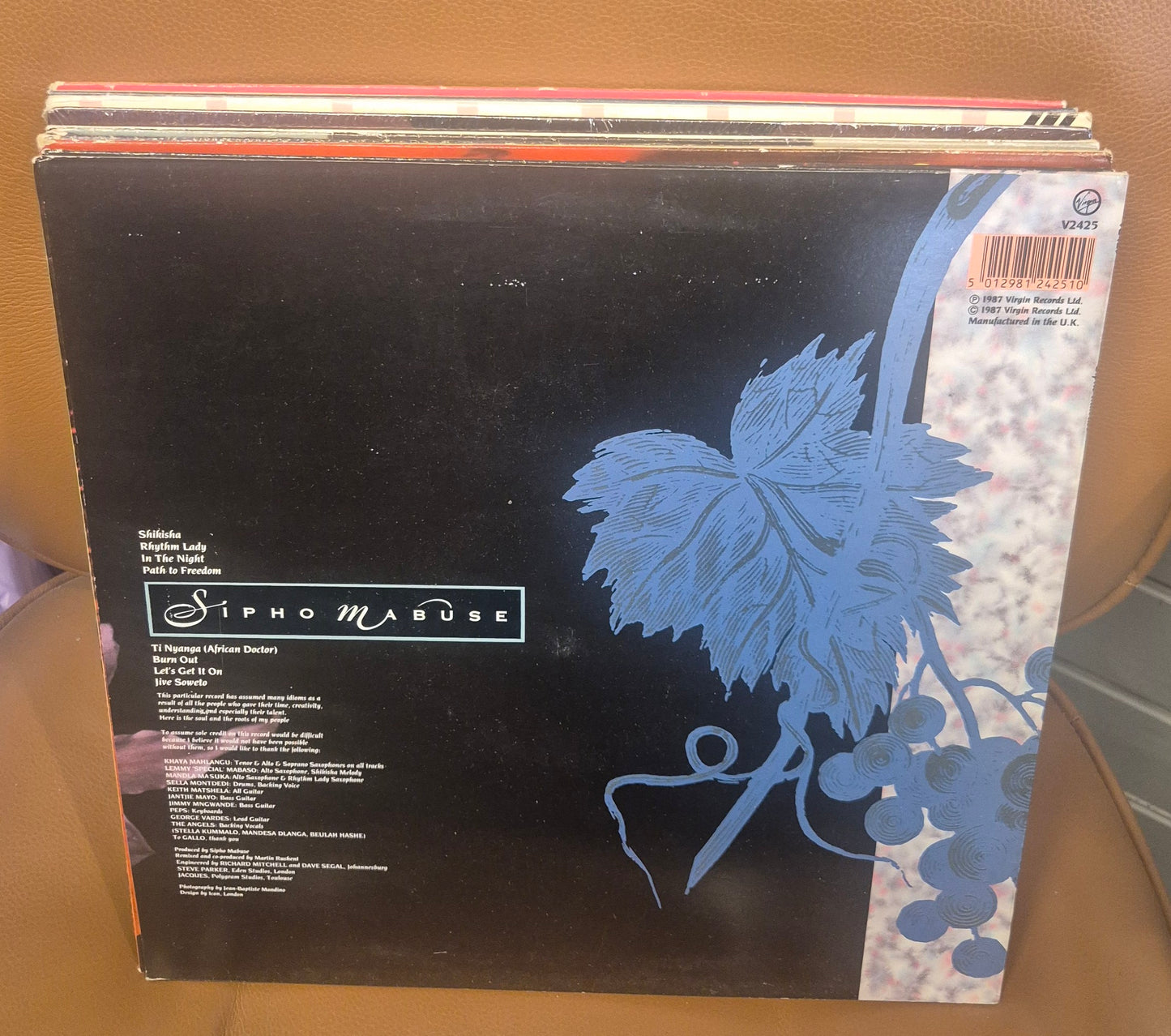 Sipho Mabuse - Sipho Mabuse LP (1987)