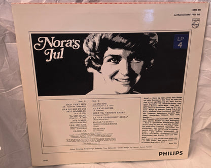 Nora Brockstedt – Nora's Jul (Vinyl LP, norsk pressing, 1972)
