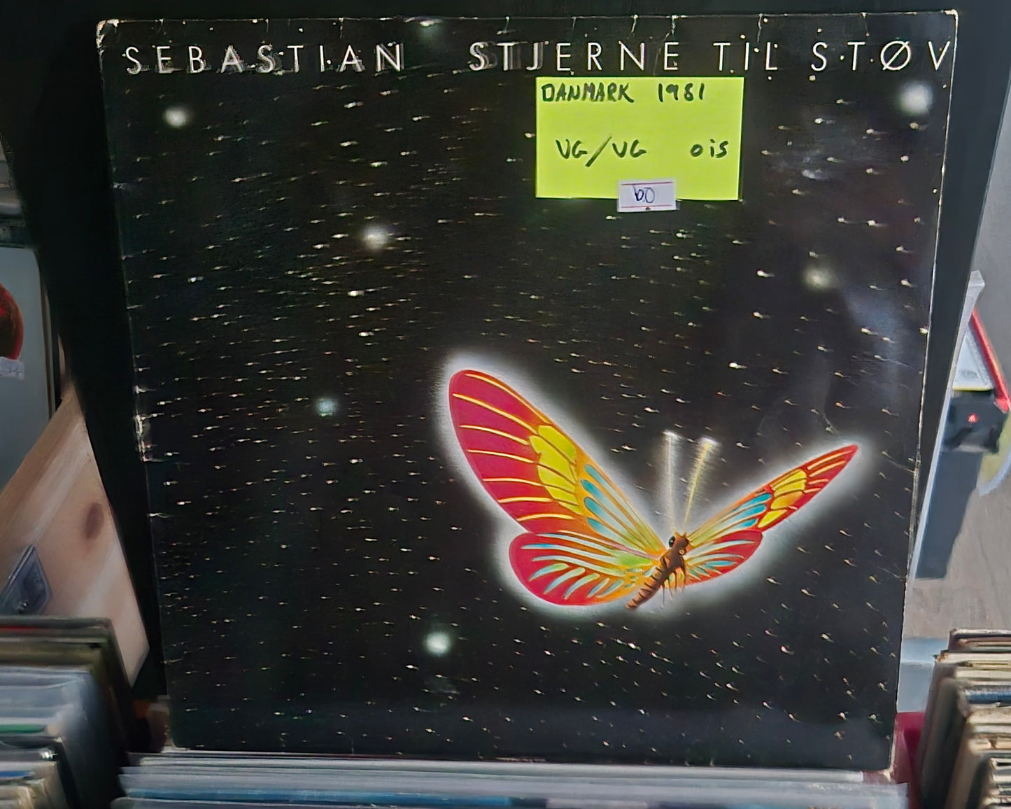 Sebastian - Stjerne Til Støv LP (1981)