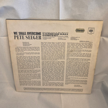 Pete Seeger - We Shall Overcome LP (VG+)