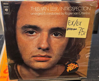 Thijs van Leer: Introspection (Vinyl LP, nederlandsk pressing, 1972)