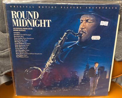Herbie Hancock & Dexter Gordon – Round Midnight Soundtrack LP 1986 CBS (M=VG+)