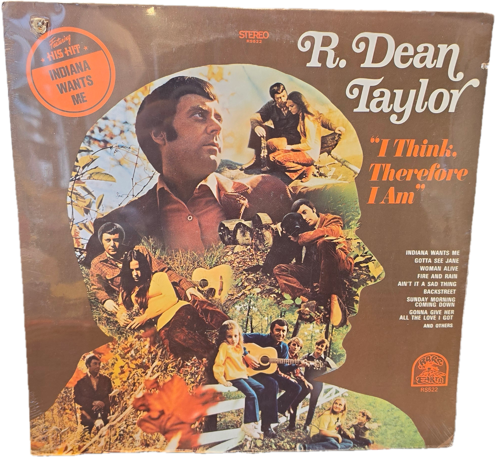 R. Dean Taylor – I Think, Therefore I Am (Vinyl LP, US 1970) – Forseglet