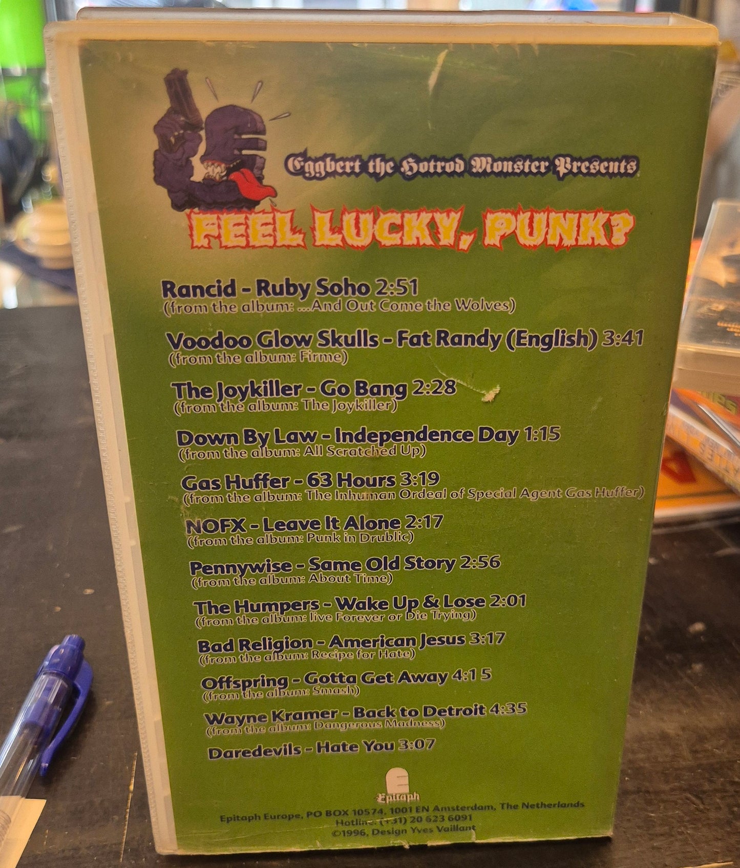 Feel Lucky, Punk? - An Epitaph Video Compilation (VHS, 1996)