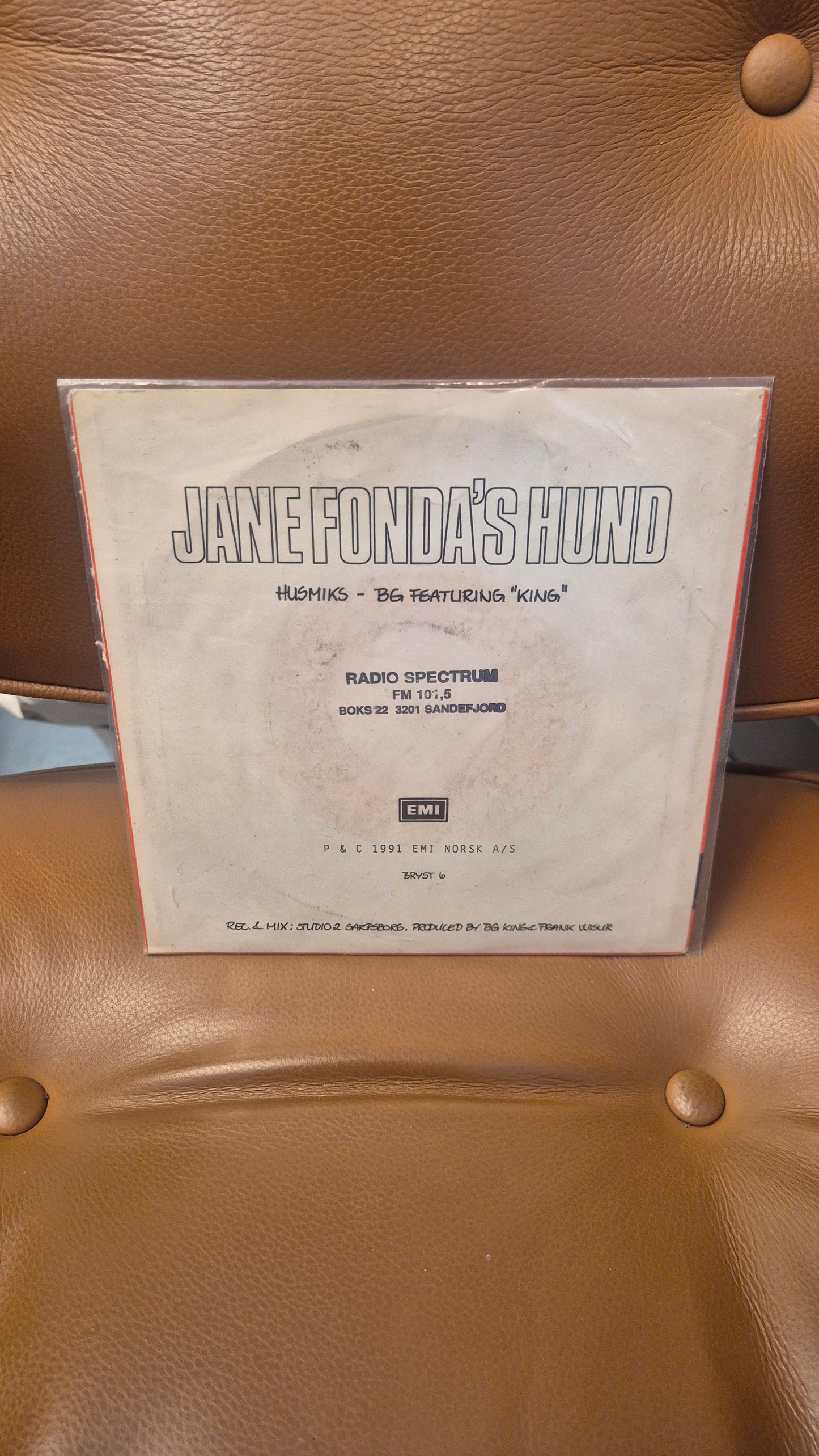 BG King – Jane Fonda's Hund (Har Pupper Som Samantha) 7" vinyl