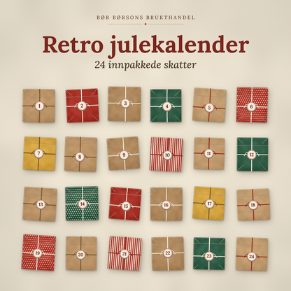 Retro julekalender: 24 innpakkede skatter