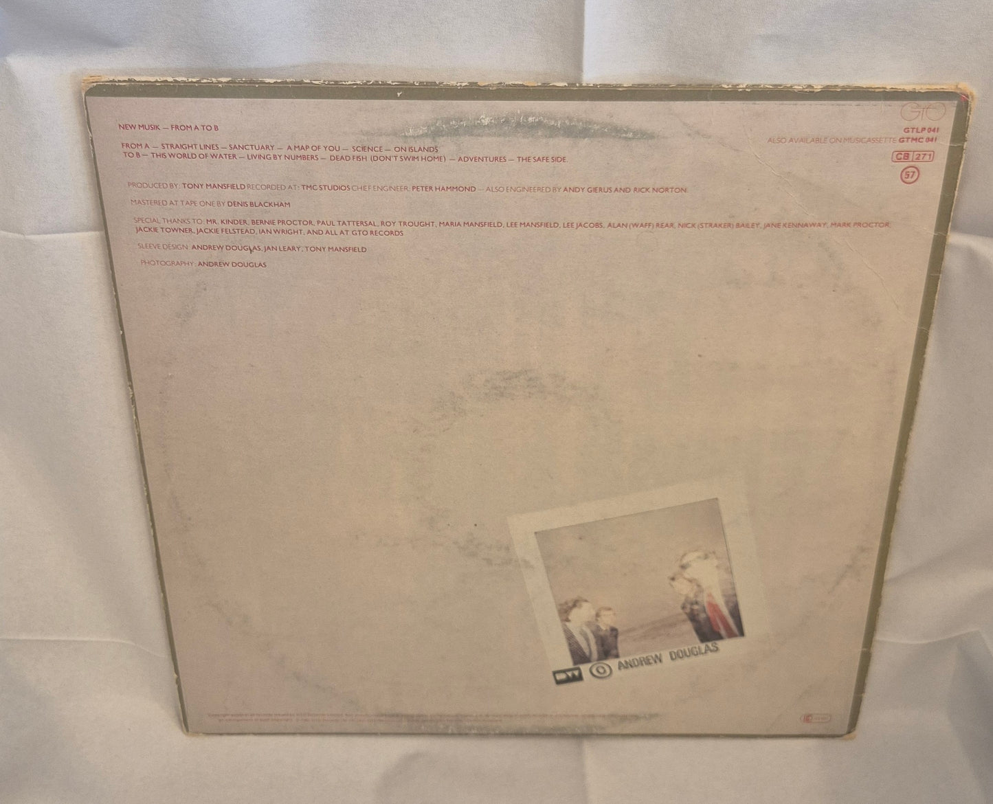 New Musik - From A to B LP