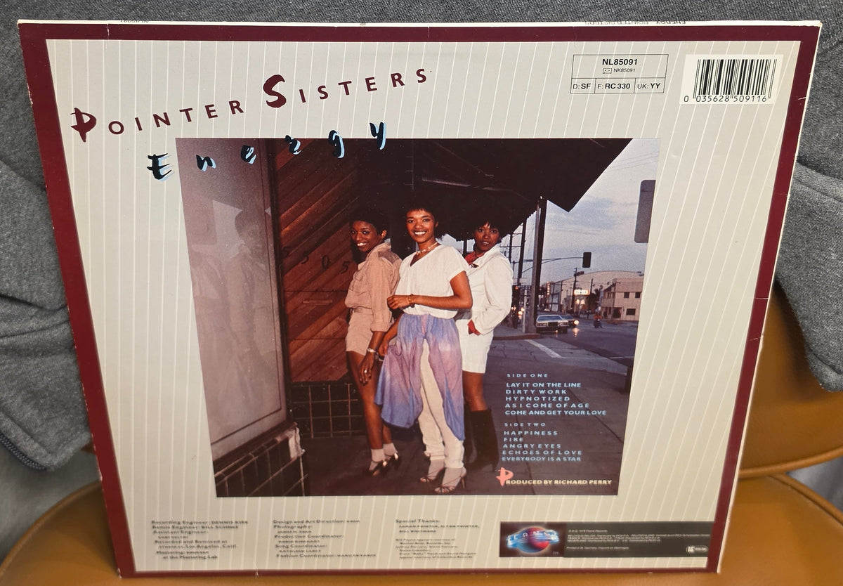 Pointer Sisters – Energy LP 1978 Planet (VG+)