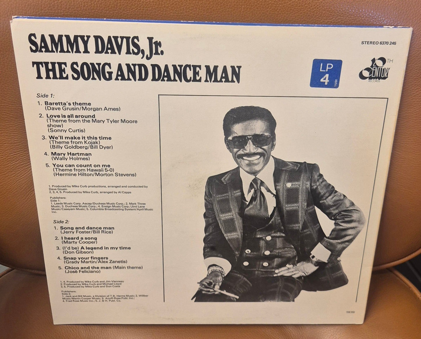 Sammy Davis, Jr. – The Song And Dance Man (LP)