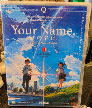 Your Name. (Kimi no Na wa) DVD – Norsk utgave, Makoto Shinkai