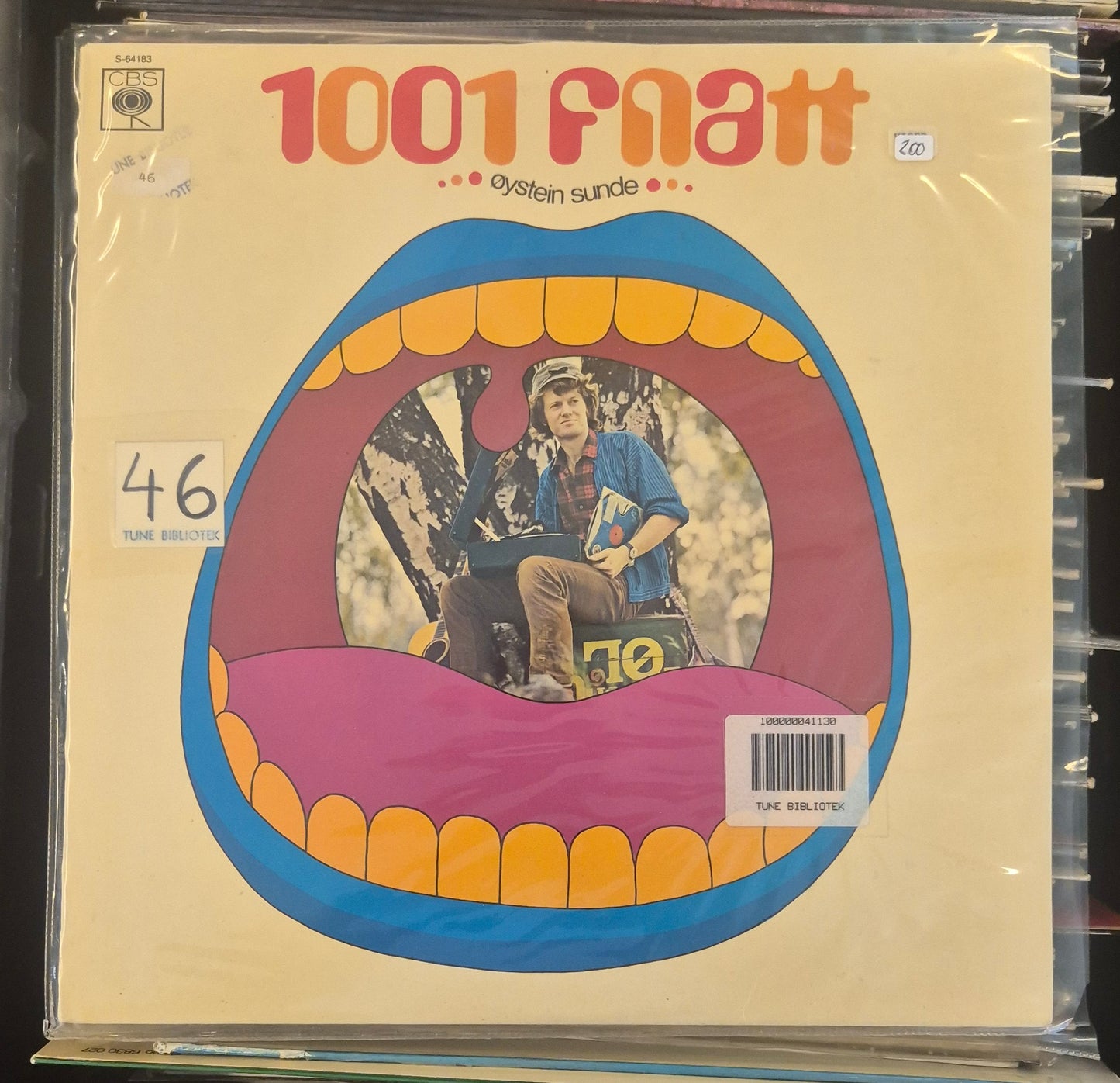 Øystein Sunde - 1001 Fnatt (LP, Album)
