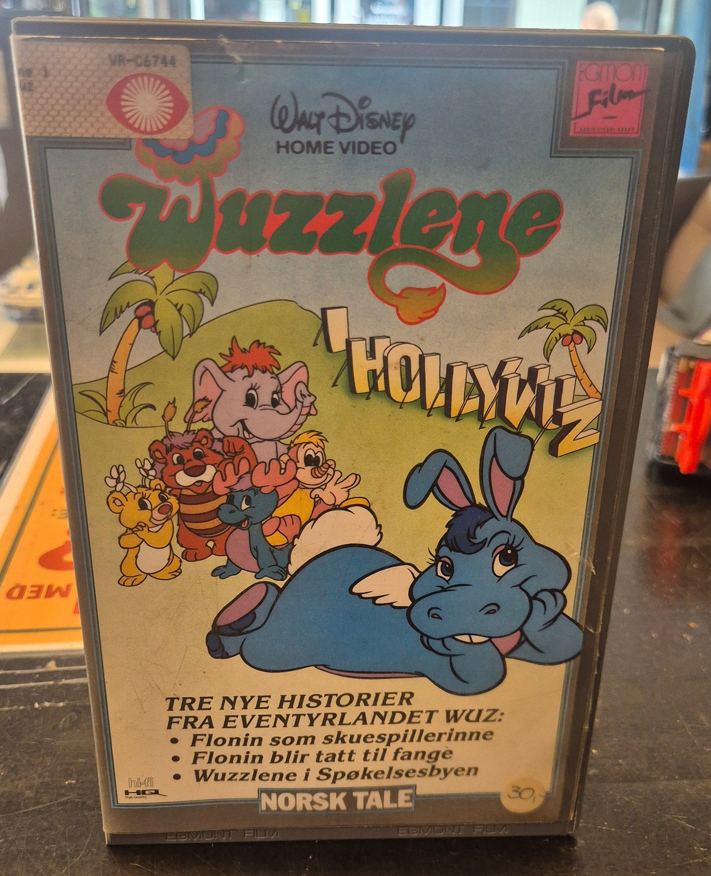 Wuzzlene i Hollywuz (Wuzzles Vol. 2) VHS Big Box