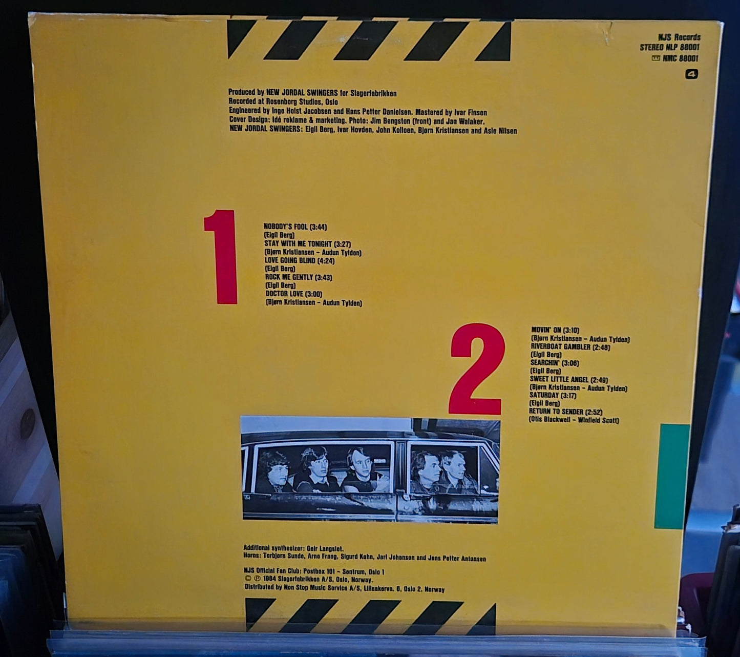 New Jordal Swingers – Movin' On (LP, 1984)