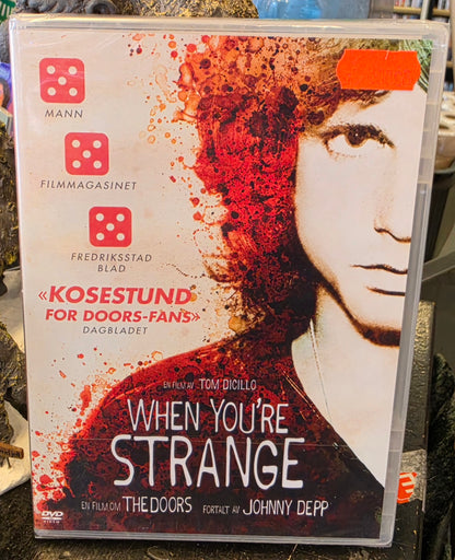 When You're Strange DVD (NY) – Dokumentar om The Doors, fortalt av Johnny Depp