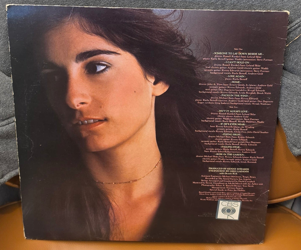 Karla Bonoff – Karla Bonoff LP 1977 CBS