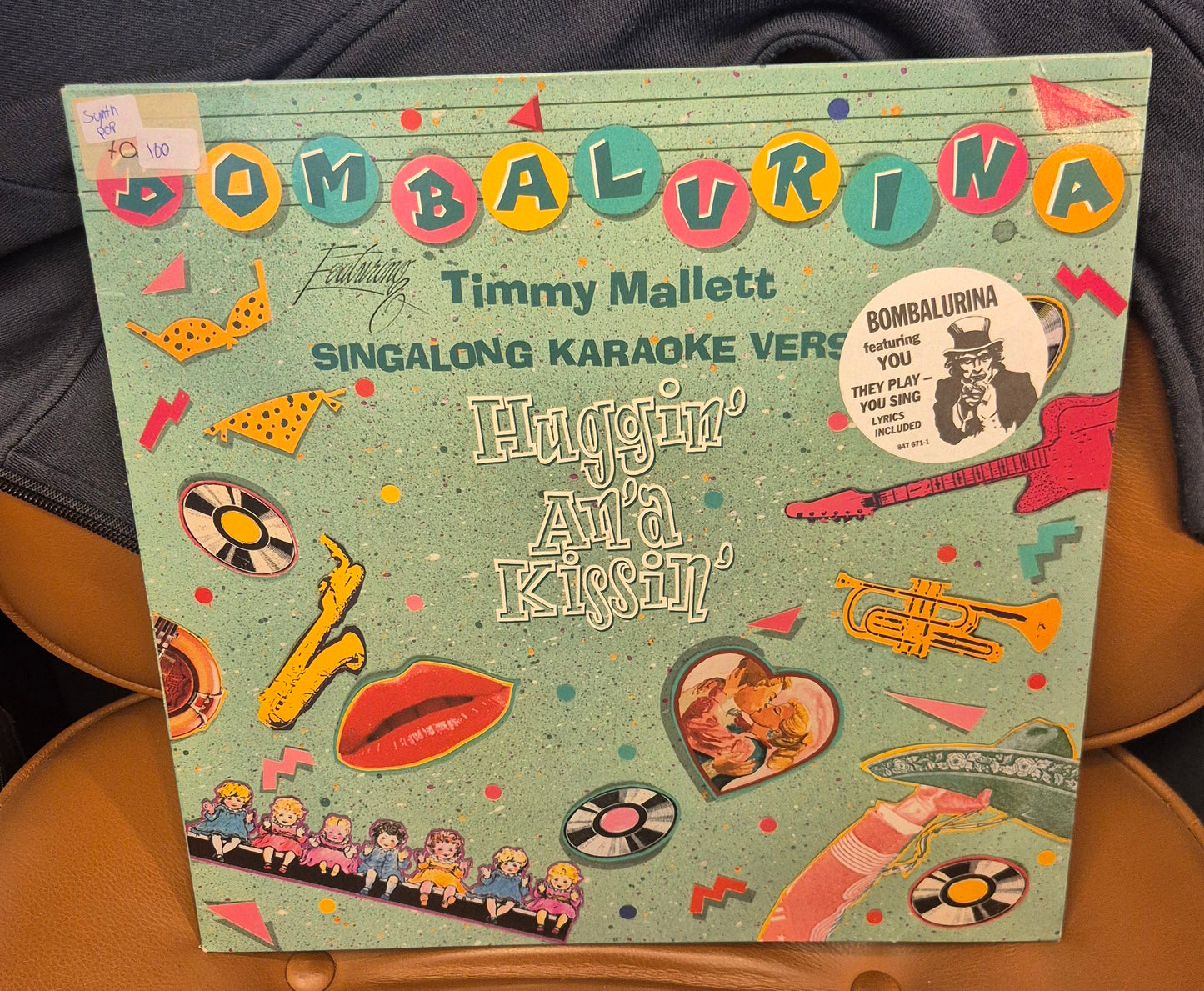 Bombalurina Featuring Timmy Mallett – Huggin' An'a Kissin' (Singalong Karaoke Version) LP