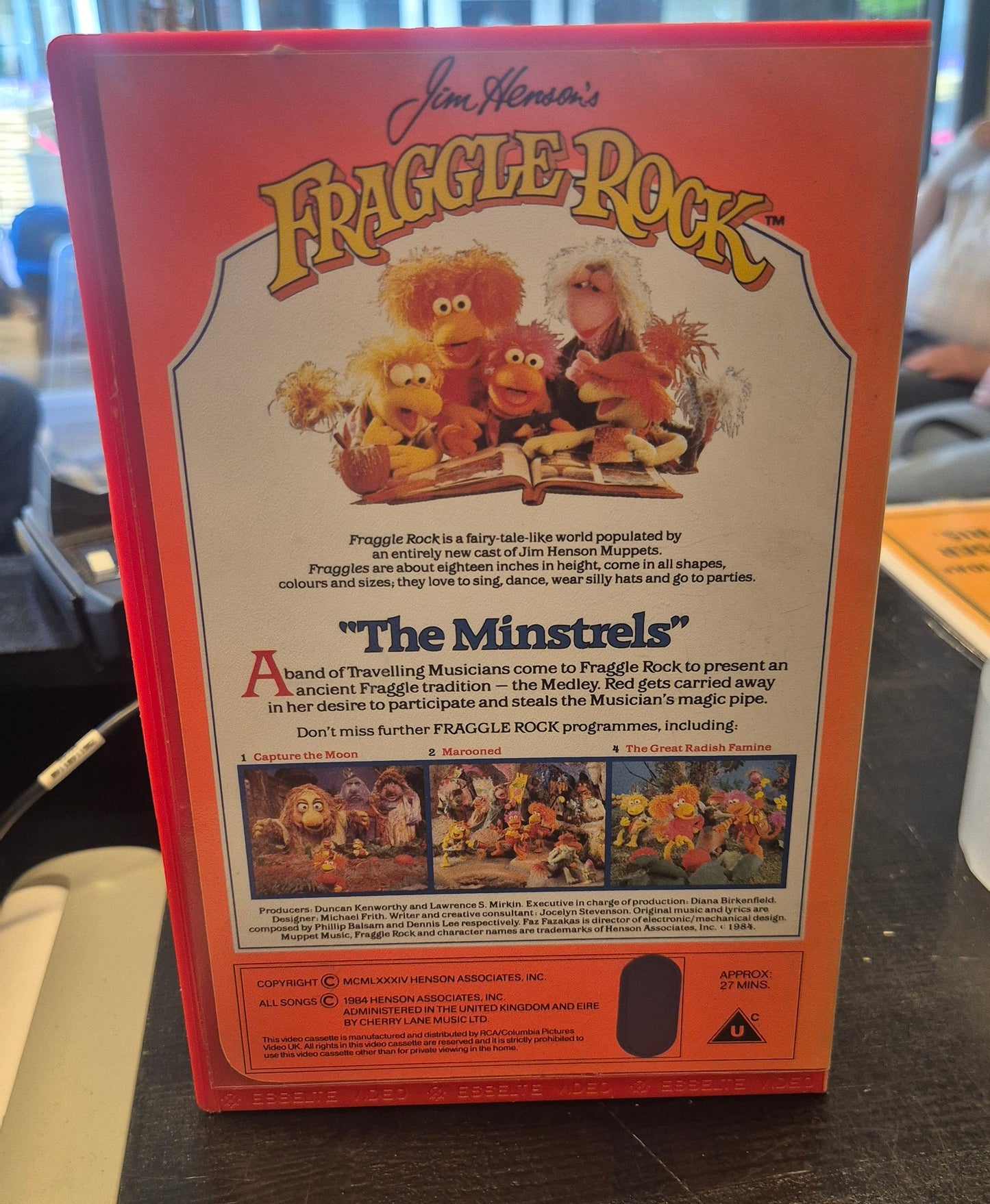 Jim Henson's Fraggle Rock: "The Minstrels" (Vol. 3) VHS
