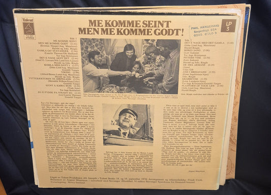 Me Komme Seint Men Me Komme Godt! - Stavangerviser Fra Vårt Eget Århundre