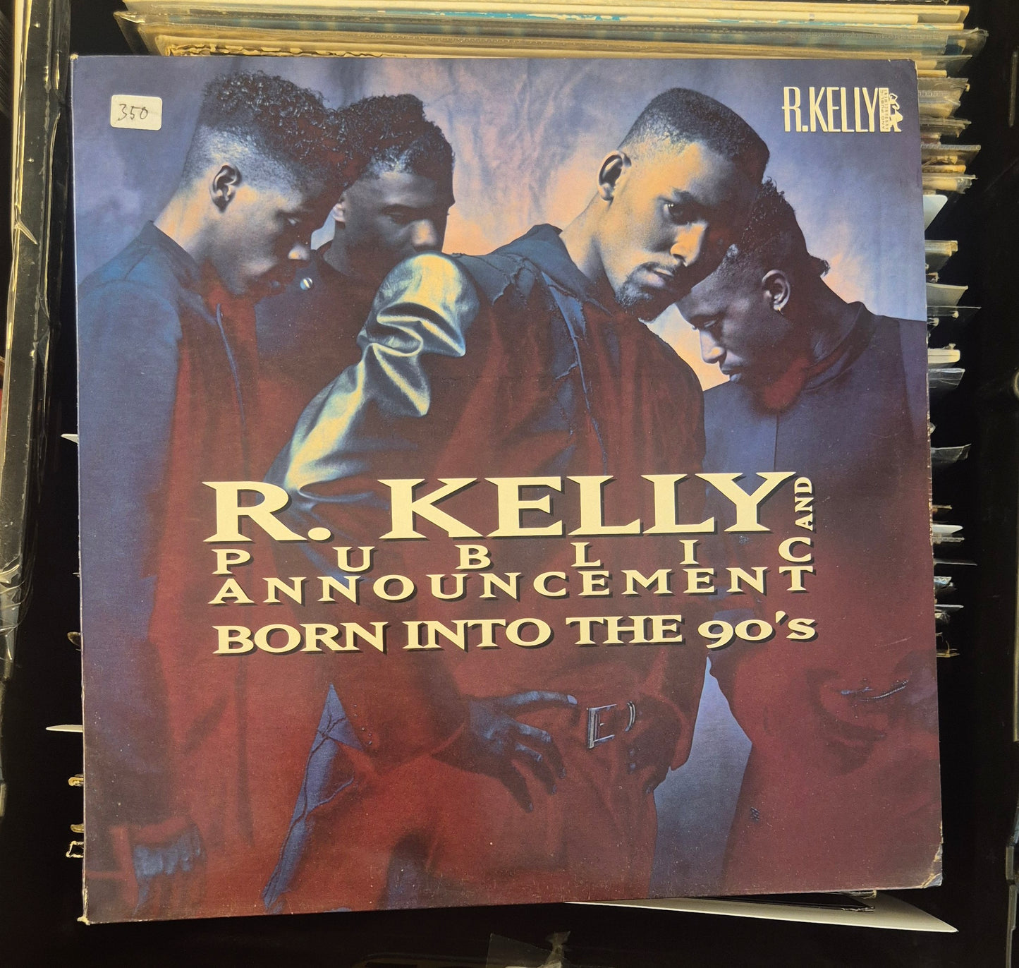 R. Kelly And Public Announcement – Born Into The 90's (LP, Europe, 1992)