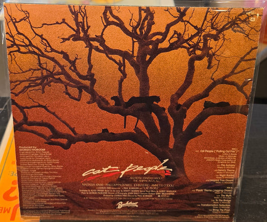 Giorgio Moroder: Cat People, Original Soundtrack (Vinyl LP, 1982)