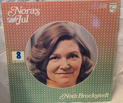 Nora Brockstedt – Nora's Jul (Vinyl LP, norsk pressing, 1972)