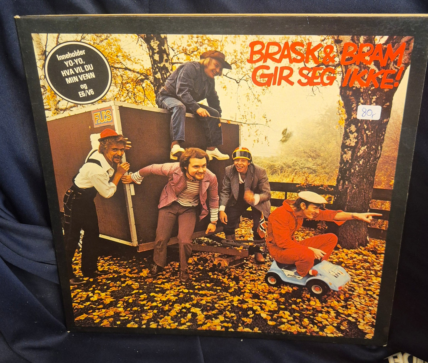 Brask & Bram – Gir seg ikke! (Vinyl, 1978)