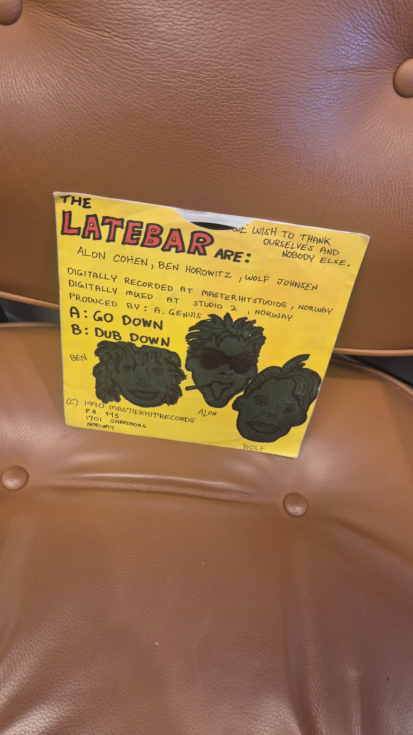 The Latebar - Go Down / Dub Down (7" Vinyl)