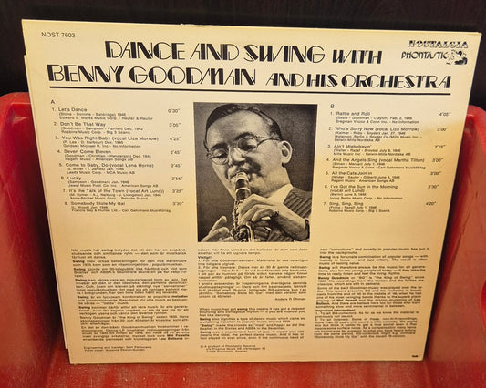 Benny Goodman And His Orchestra – Dance And Swing With Benny Goodman (LP, 1979)