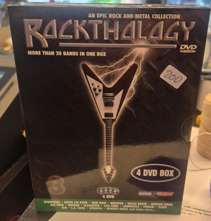 Rockthalogy 3: An Epic Rock and Metal Collection (4 DVD Box)