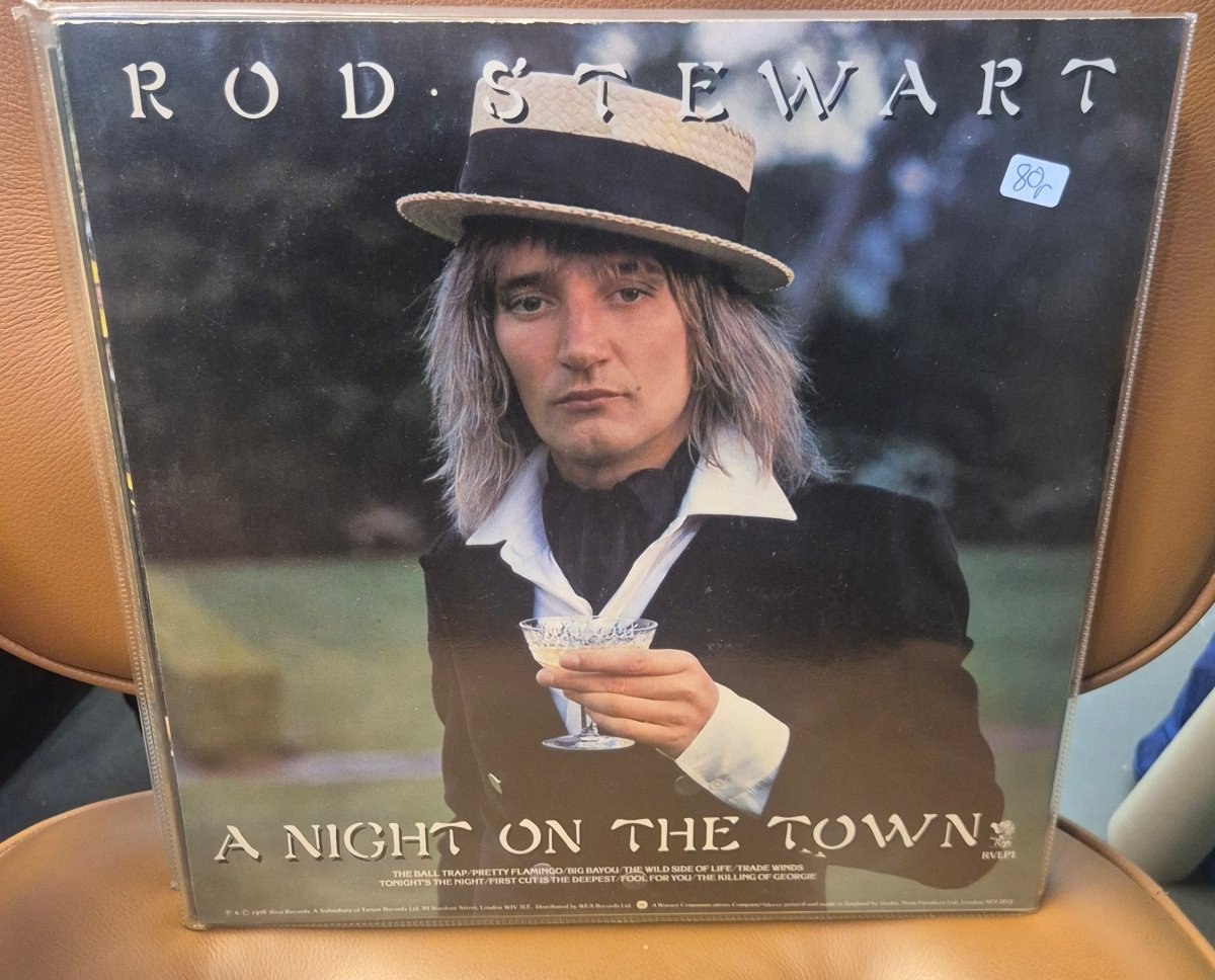 Rod Stewart - A Night on the Town (LP, 1976) - BØR BØRSONS BRUKTHANDEL