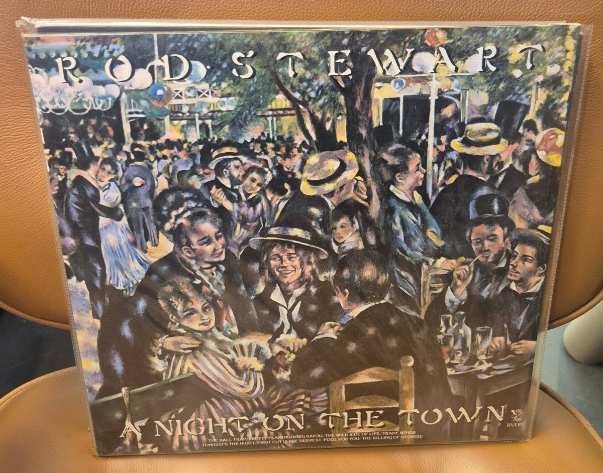 Rod Stewart - A Night on the Town (LP, 1976) - BØR BØRSONS BRUKTHANDEL