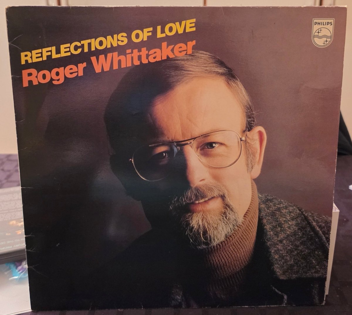 Roger Whittaker – Reflections of Love LP 1976 Philips (M=VG+) - BØR BØRSONS BRUKTHANDEL