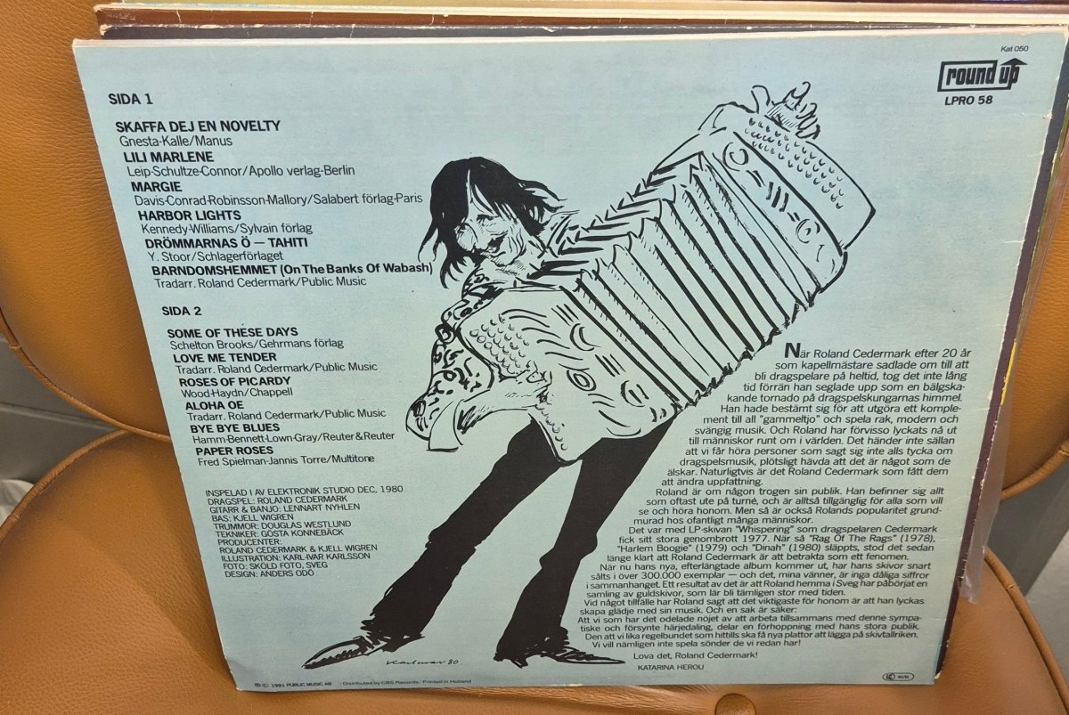 Roland Cedermark - Skaffa Dej En Novelty (LP) - BØR BØRSONS BRUKTHANDEL
