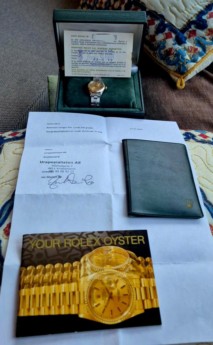 Rolex Datejust 6917 - BØR BØRSONS BRUKTHANDEL