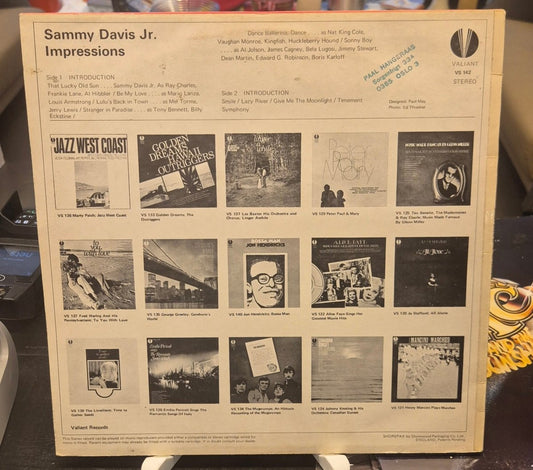 Sammy Davis Jr. – Impressions - BØR BØRSONS BRUKTHANDEL