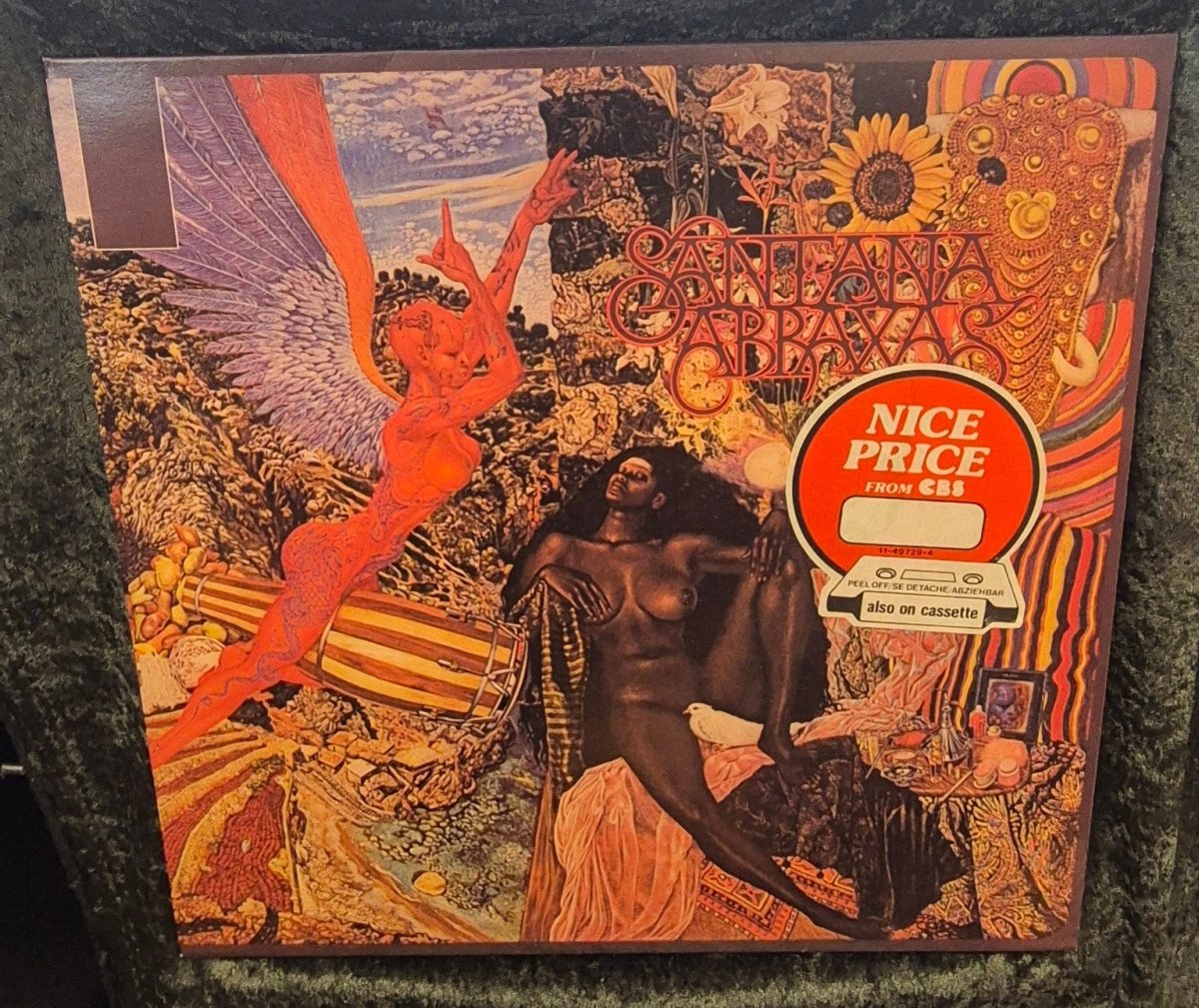 Santana – Abraxas LP (M=VG+) - BØR BØRSONS BRUKTHANDEL
