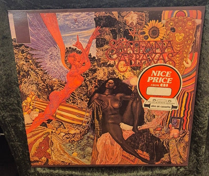 Santana – Abraxas LP (M=VG+) - BØR BØRSONS BRUKTHANDEL